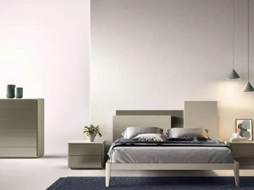 Letto Mondrian C02 di Moretti Compact Giorno Notte