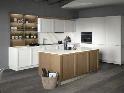 Cucina Classica con isola Bellaria 03 di Forma Cucine