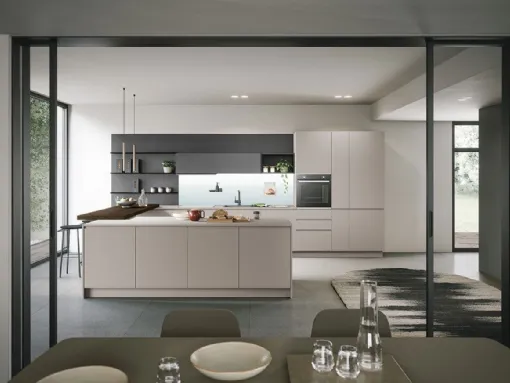 Cucina Moderna con penisola Joy 04 di Forma Cucine